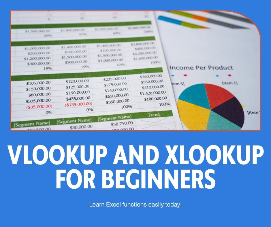 Excel: VLOOKUP and XLOOKUP for Beginners  VXB1